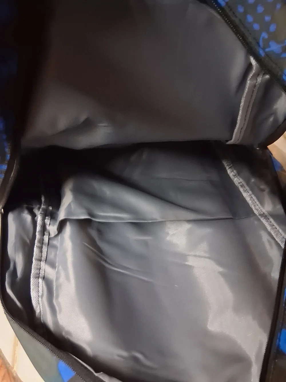 Fortnight Backpack With Four Other Bags To Use. Blue & Black Graphic Backpack.